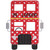 Double Decker Bus 2 Machine Embroidery Design