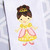 Princess 2 Applique Machine Embroidery Design Princess 2 Applique Machine Embroidery Design