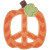 Peace Pumpkin 2 Machine Embroidery Design