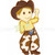 Cowboy Applique Machine Embroidery Design