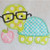 Turtle and Apple Applique Machine Embroidery Design Turtle and Apple Applique Machine Embroidery Design