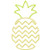 Chevron Pineapple Applique Machine Embroidery Design Chevron Pineapple Applique Machine Embroidery Design