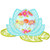 Water Lotus Applique Machine Embroidery Design