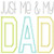 Just Me and My Dad Machine Embroidery Design Just Me and My Dad Machine Embroidery Design