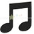 Music Note Applique Machine Embroidery Design Music Note Applique Machine Embroidery Design