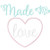 Made with Love 2 Machine Embroidery Design