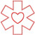 Star of Life Applique Machine Embroidery Design