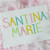 Santina Embroidery Font Design Alphabet
