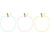 Apples Vintage and Blanket Stitch Applique Embroidery Design