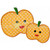 Mommy and Baby Pumpkin Machine Embroidery Design