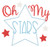 Oh My Stars Chain and Vintage Applique Embroidery Design