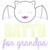 Batty for Grandpa Chain and Vintage Applique   Embroidery Design