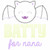 Batty for Nana Chain and Vintage Applique   Embroidery Design
