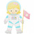 Astronaut Girl Sketch Design Machine Embroidery Design