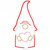 Gnome and Heart Satin and Zig Zag Machine Embroidery Design