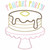 Pancake Party Satin and Zig Zag Embroidery Design