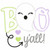 Boo Yall Ghost Vintage and Chain Applique Machine Embroidery Design