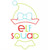 Girl Elf Squad Vintage and Chain Applique Machine Embroidery Design