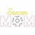 Soccer Mom Satin and Zigzag Applique Embroidery Design