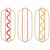 Hot Dogs Vintage and Chain Applique Embroidery Design