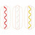 Hot Dogs Simple Stitch and Sketch Fill Applique Embroidery Design