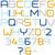 Matrix Embroidery Font Embroidery Design Alphabet