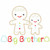 Sibling Gingerbread Brothers Vintage and Chain Applique Embroidery Design Sibling Gingerbread Brothers Vintage and Chain Applique Embroidery Design