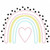Boho Rainbow Vintage and Chain Applique Embroidery Design