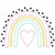 Boho Rainbow Vintage and Chain Applique Embroidery Design