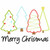 Christmas Forest Vintage and Chain Applique Embroidery Design