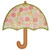 Umbrella Applique Machine Embroidery Design Umbrella Applique Machine Embroidery Design