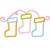 Strung Stockings Applique Machine Embroidery Design Strung Stockings Applique Machine Embroidery Design