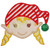 Elf Girl Applique Machine Embroidery Design Elf Girl Applique Machine Embroidery Design