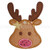 Reindeer Face Applique Machine Embroidery Design Reindeer Face Applique Machine Embroidery Design