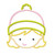 Toboggan Hat Girl Machine Embroidery Design