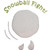 Snowball Fight Applique Machine Embroidery Design Snowball Fight Applique Machine Embroidery Design