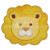 Lion Face Applique Machine Embroidery Design