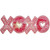 XOXO Applique Machine Embroidery Design