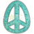 Peace Egg Applique Embroidery Design