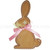 Chocolate Bunny Applique Embroidery Design Chocolate Bunny Applique Embroidery Design