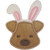 Easter Puppy Applique Embroidery Design