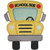 School Bus Applique Machine Embroidery Design School Bus Applique Machine Embroidery Design