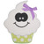Ghost Cupcake Machine Embroidery Design Ghost Cupcake Machine Embroidery Design