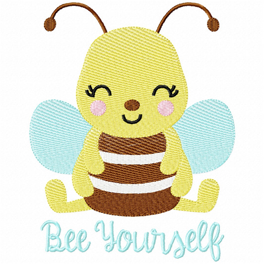 Bee Yourself Simple Stitch and Sketch Fill Applique Bee Yourself Simple Stitch and Sketch Fill Applique