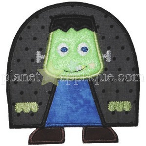 Free Silly Frankenstein Machine Embroidery Design