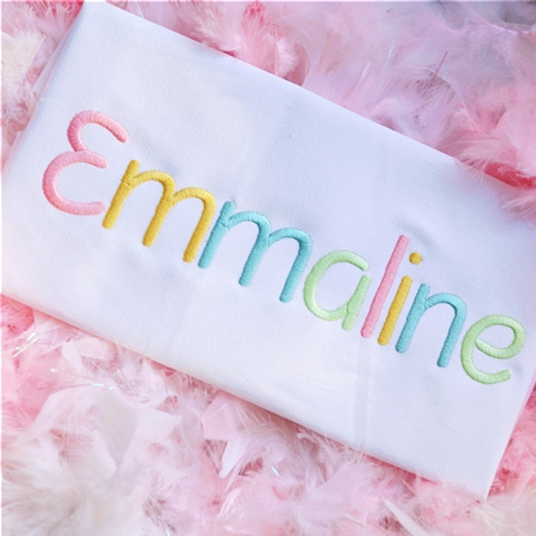 Emmaline Font Machine Embroidery Design