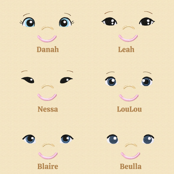 Bonus Faces Bundle For Easy Baby Bella