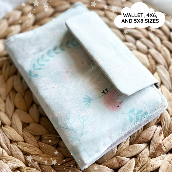 In the Hoop Crayon Art Wallet Book Machine Embroidery Design for Instant Download