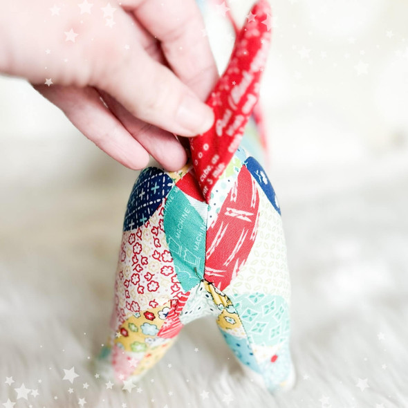 Dottie Dachshund Dog Plushie Machine Embroidery Design For Instant Download