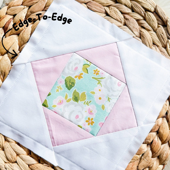 Economy Square Quilt Stock Block Instant Download Design For machine embroidery